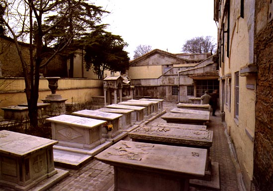 Graves of the Ecumenical Patriarchs at Zoodochos Pege, Istanbul